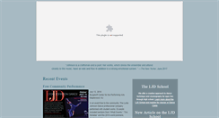 Desktop Screenshot of lydiajohnsondance.org